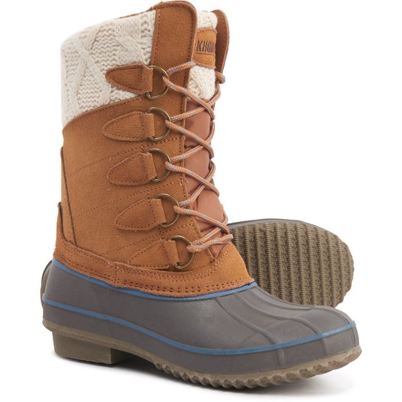 khombu duck boots womens